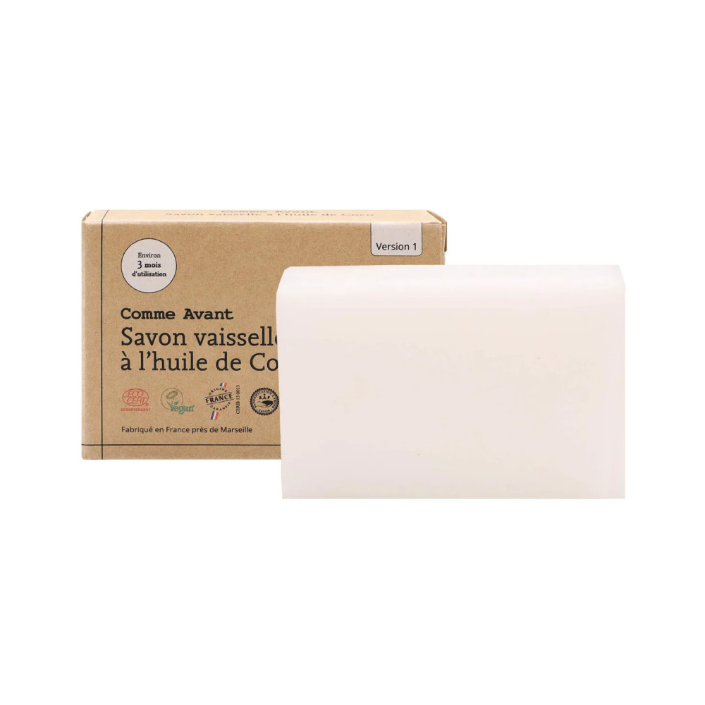 Savon vaisselle à l’huile de coco – Comme Avant