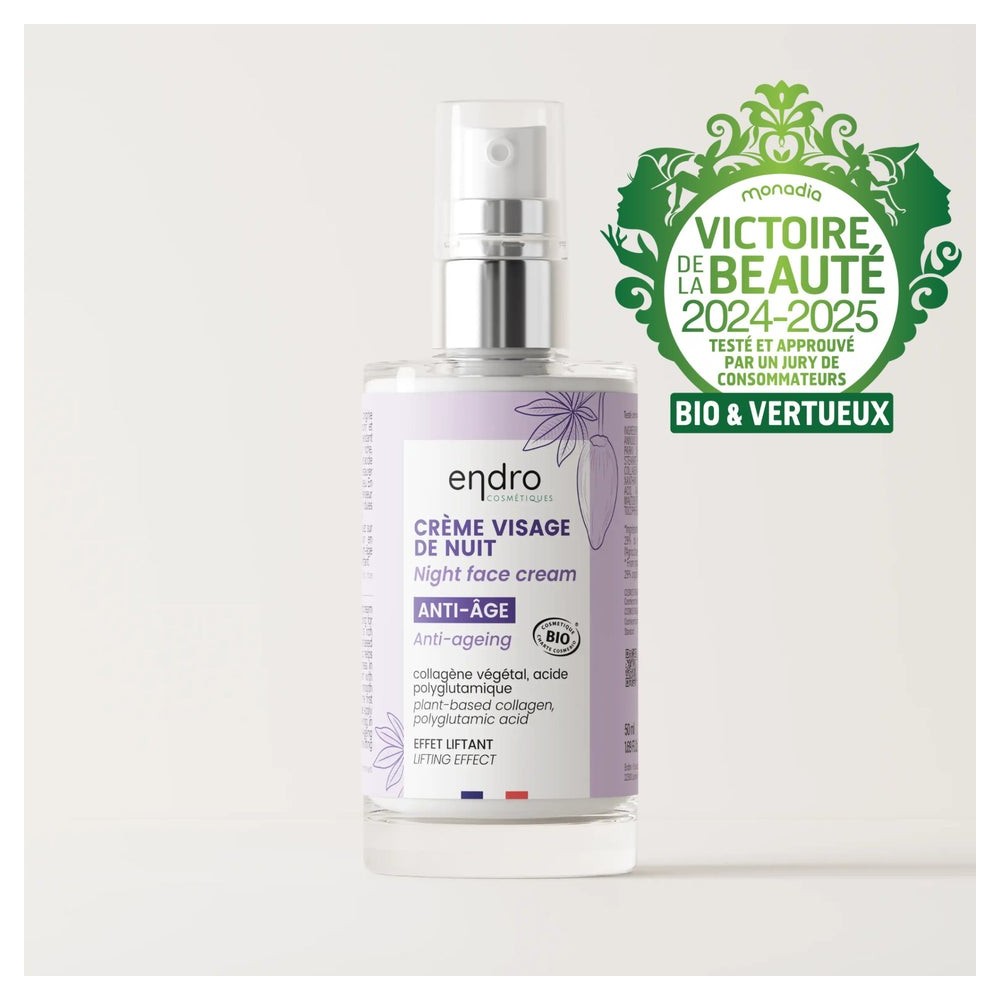 CRÈME VISAGE DE NUIT ANTI-ÂGE – Endro