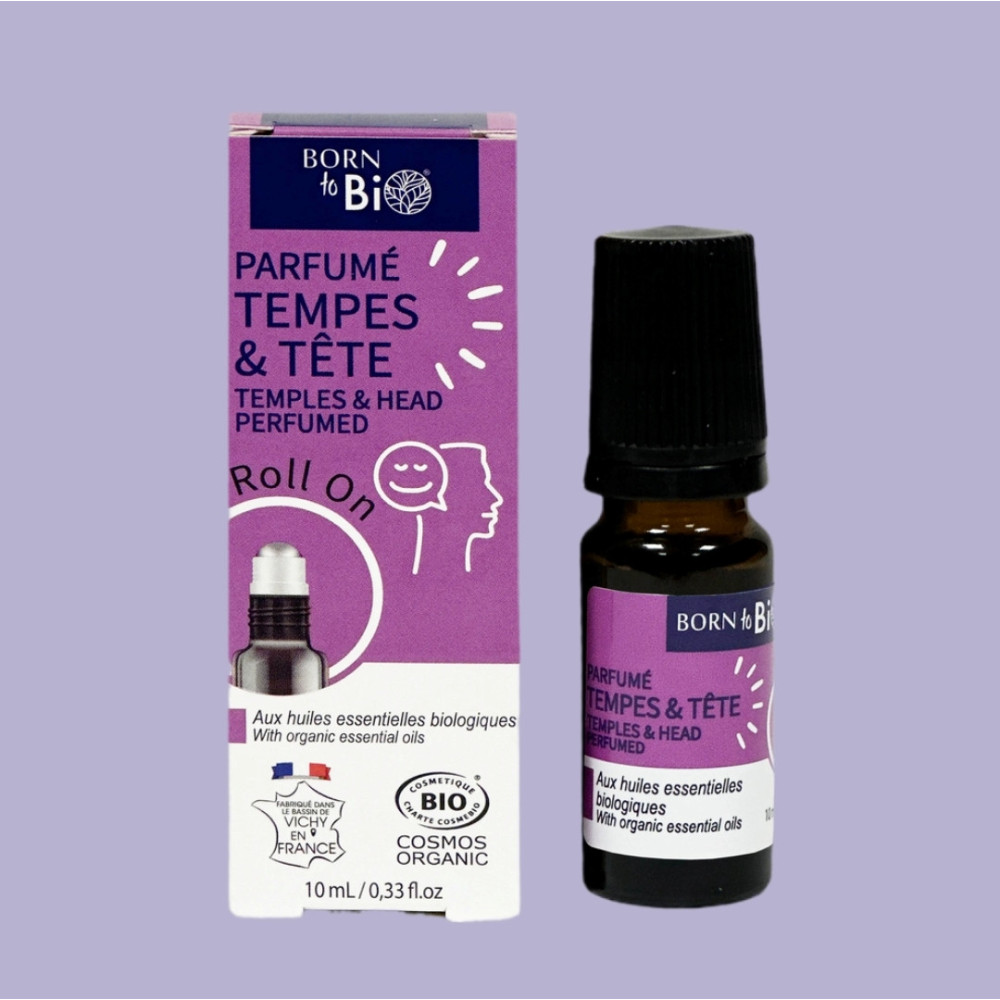 Roll-On Tempes & Tête - Certifié Bio