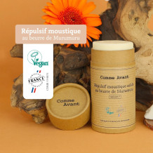 Répulsif Anti-Moustique Naturel Solide au Beurre de Murumuru