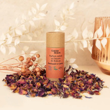 Parfum Solide au Beurre de Kokum pour Femme - Patchouli & Cerise