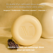 Nettoyant Visage Solide Doux Peau Sensible - Fleurs de Garrigue
