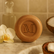 Nettoyant Visage Solide Ultra Doux Nourrissant Orchidée - Peau Sèche à Très Sèche