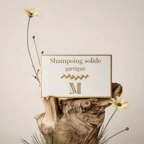 Shampoing Solide Doux Fleurs de Garrigue Sans Sulfate – Cheveux Sensibles