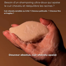 Shampoing Solide Doux Fleurs de Garrigue Sans Sulfate – Cheveux Sensibles