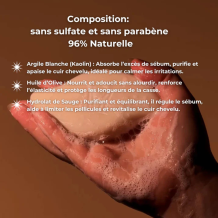 Shampoing Solide Doux Fleurs de Garrigue Sans Sulfate – Cheveux Sensibles