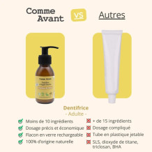 Dentifrice Bio en Pâte au Charbon Végétal et Citron