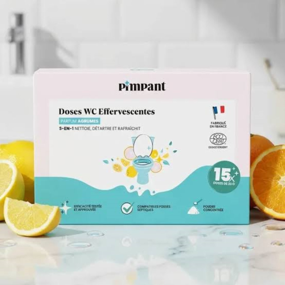 Nettoyant WC 3-en-1 en Poudre