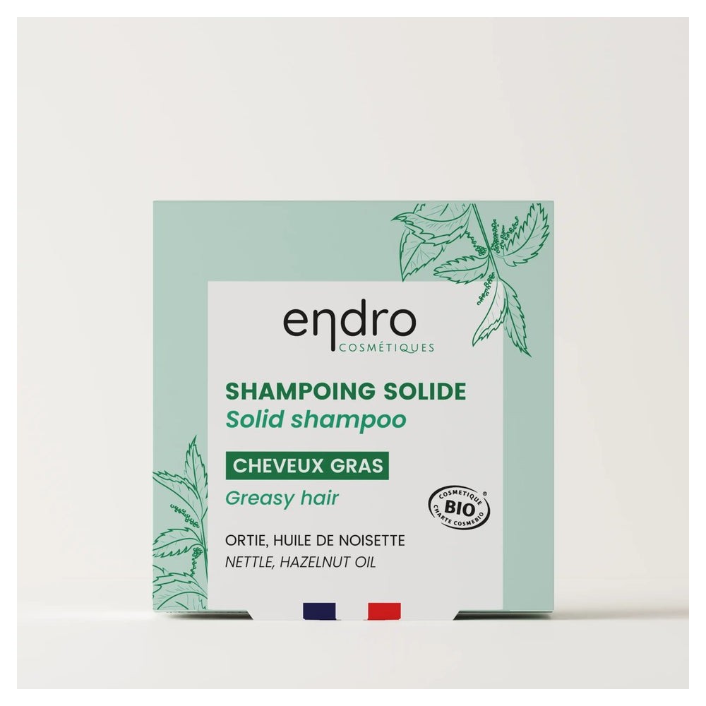 SHAMPOING SOLIDE CHEVEUX GRAS – Endro