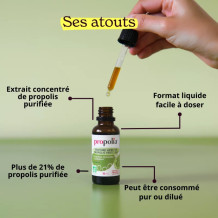 Teinture Mère de Propolis Verte Bio