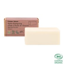 Après-shampoing solide à l’huile de chanvre (lait de coco e…
