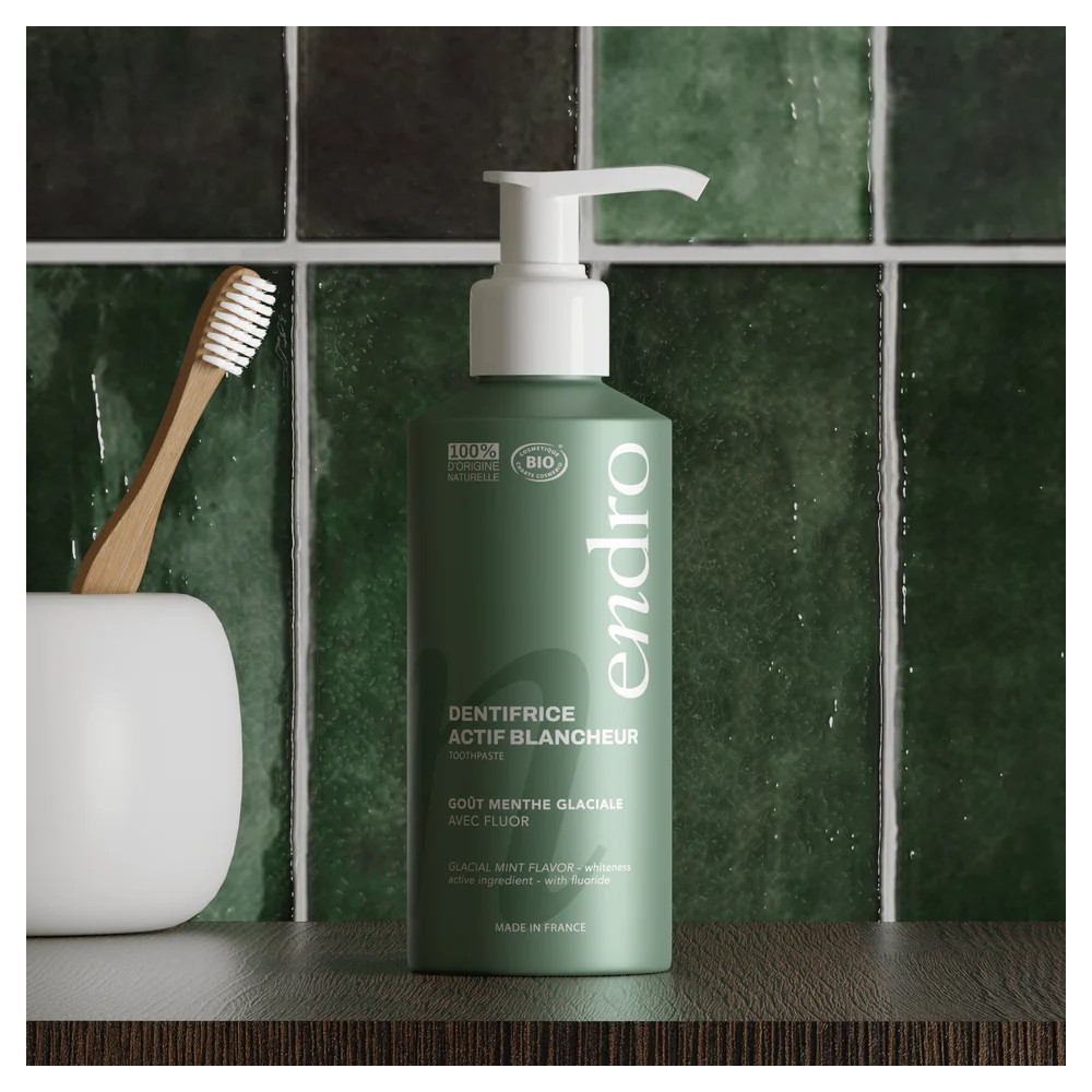 Dentifrice actif blancheur menthe – Endro