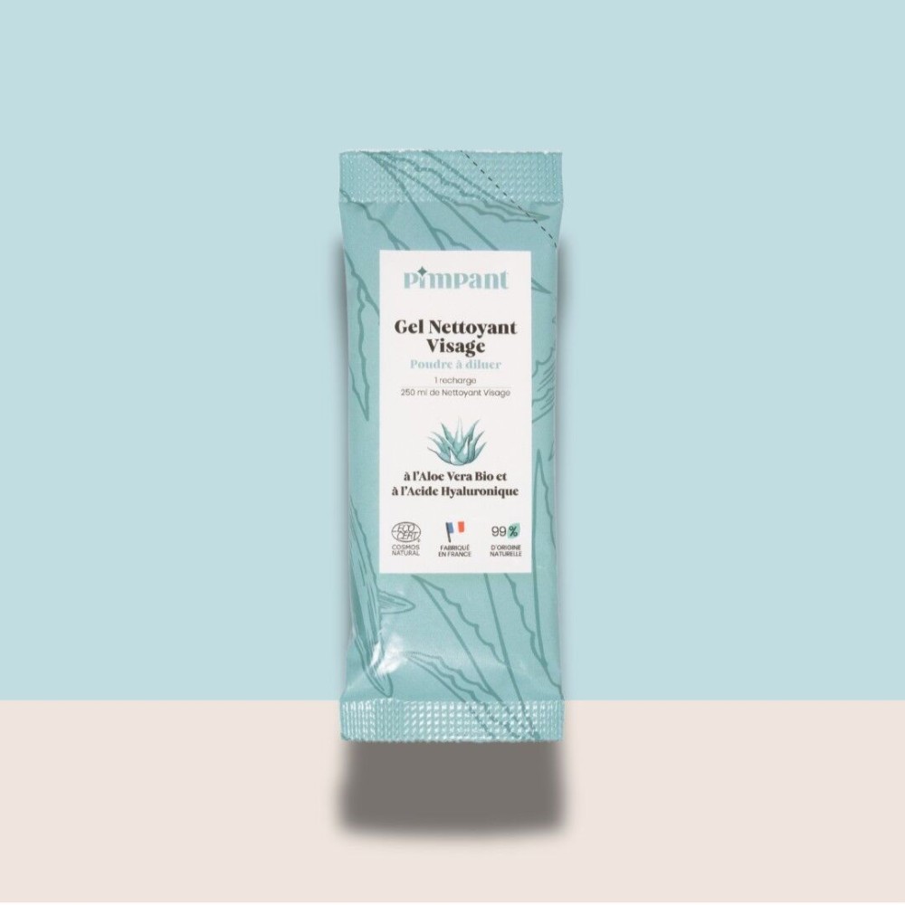 Gel Nettoyant Visage Aloe Vera en Poudre à Diluer