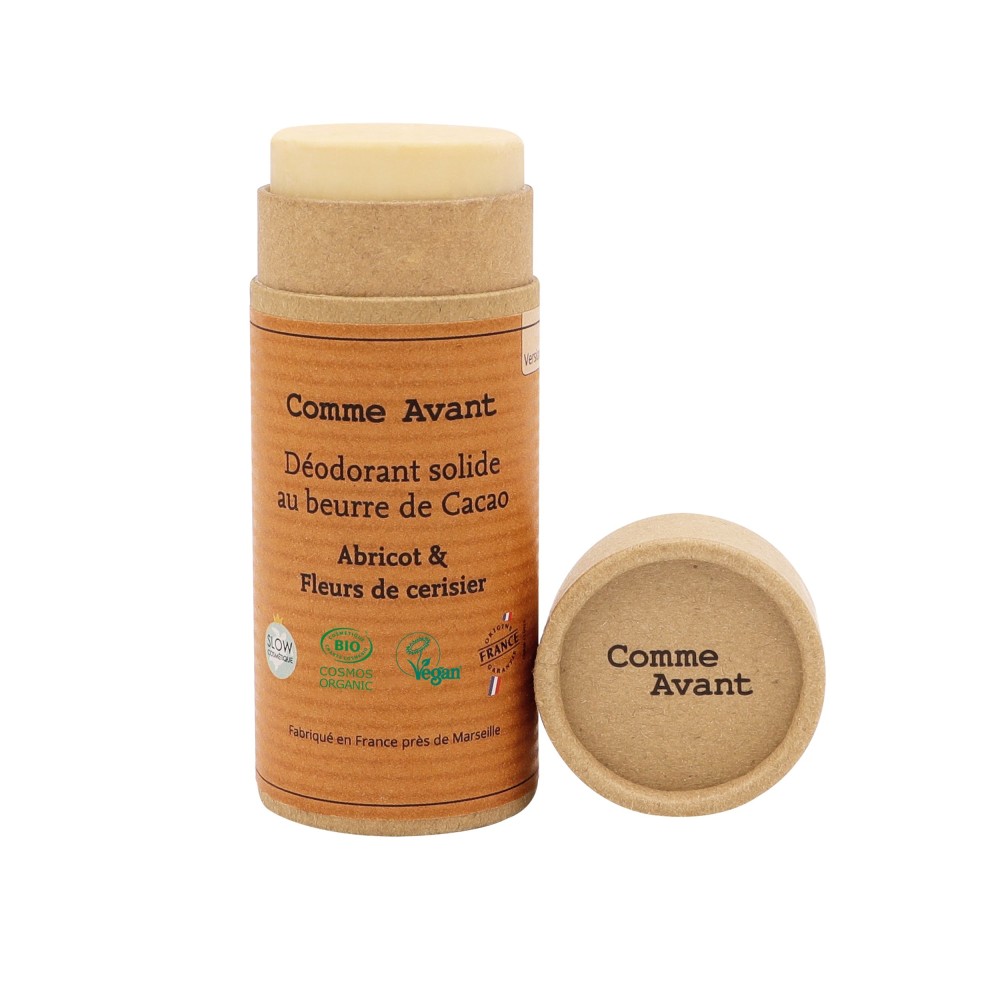 Déodorant Solide abricot & fleurs de cerisier – Comme Avant