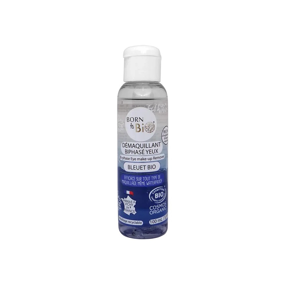 Démaquillant Waterproof Biphasé Yeux Bleuet - Certifié Bio