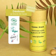 Déodorant Solide Cédrat & Bambou – Comme Avant