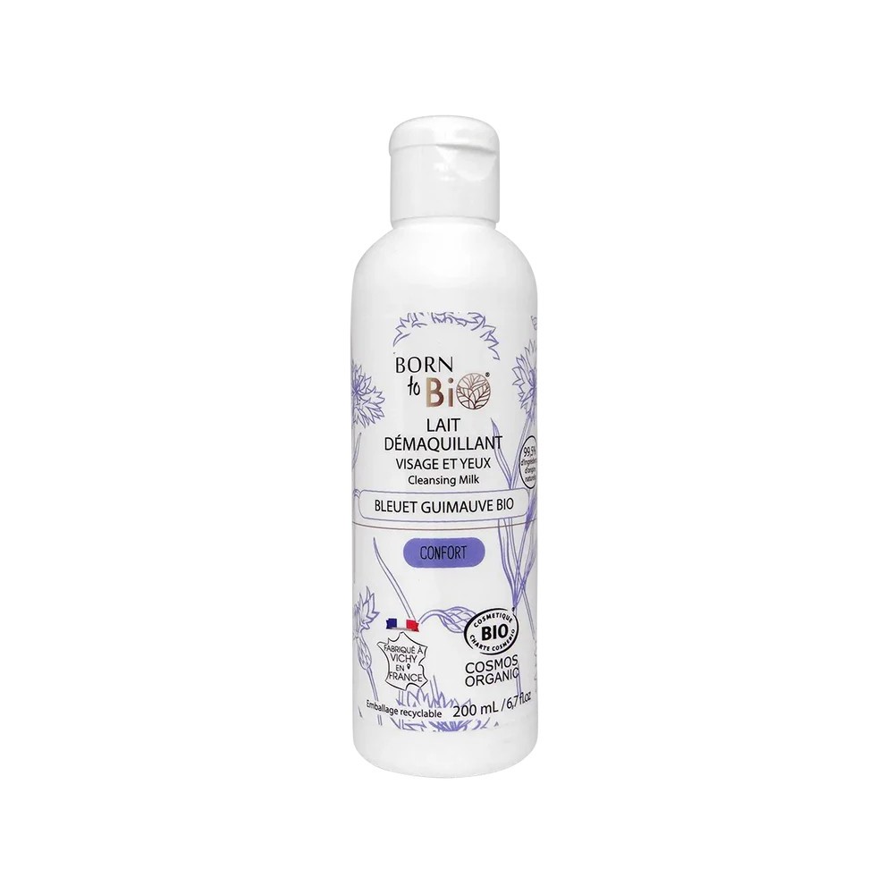 Lait Démaquillant Confort Bleuet - Certifié Bio