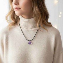 Pendentif d’olfactothérapie® – verrerie artisanale, pipette incluse