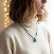 Pendentif d’olfactothérapie® – verrerie artisanale, pipette incluse