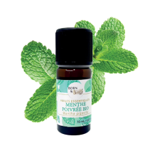 Huile essentielle Menthe poivrée – Certifiée Bio – Born to …