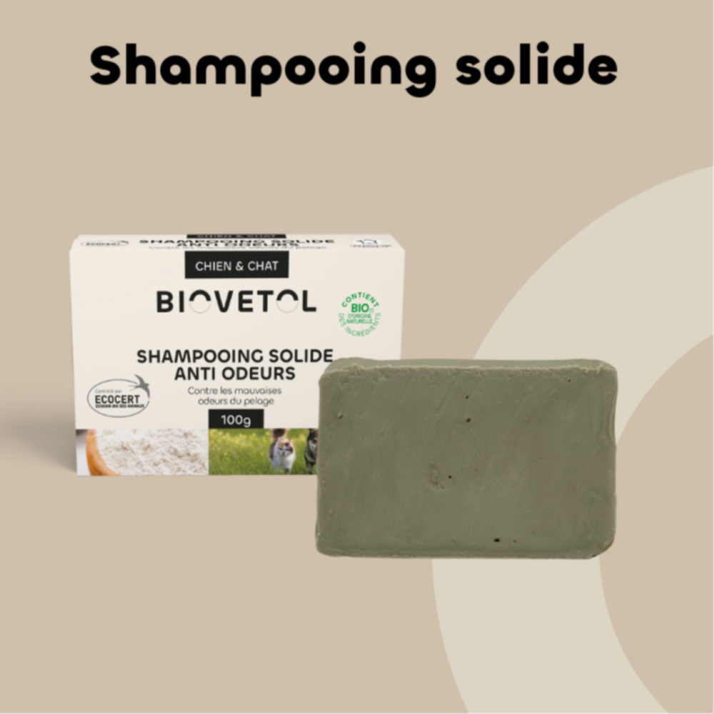 shamp solide anti odeur ( pas de boite)