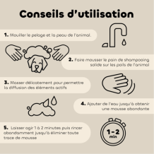 shamp solide tous pelage (pas de boite)