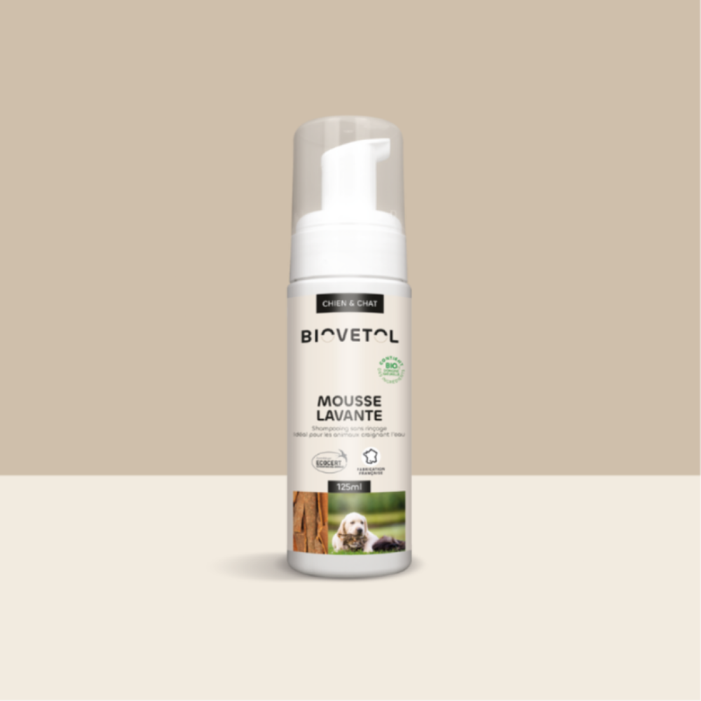 Mousse Lavante Chat & Chien Bio