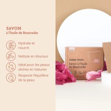 Savon à l’huile de bourrache
