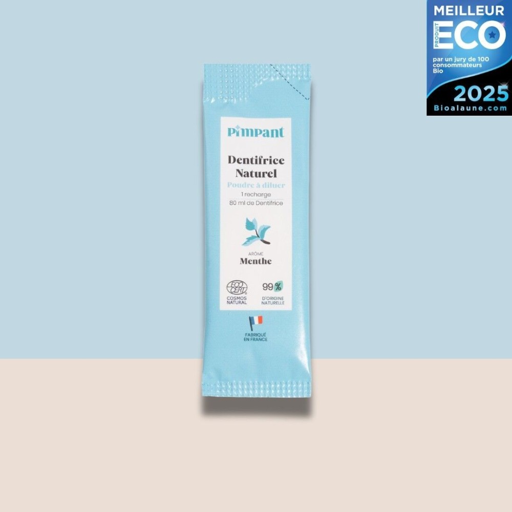 Dentifrice Menthe en Poudre à Diluer 8 gr