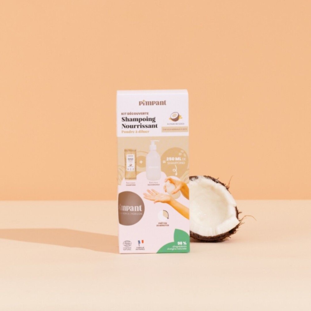 Kit Découverte Shampoing Nourrissant (1 bouteille + 1 stick)