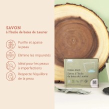 Savon à l’huile de baies de laurier