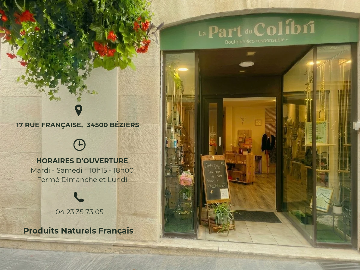 La Part du Colibri, boutique à Béziers